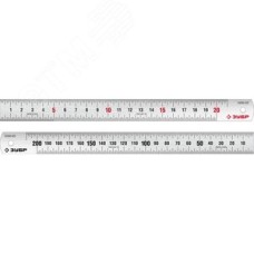 Линейка Про-20, усиленная нержавеющая 0.20 м, Профессионал