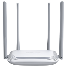 Маршрутизатор/ N300 Wi-Fi router, 2.4 GHz, 1 WAN port 10/100Mbps + 3-port LAN 10/100 Mbps, 4 fixed antenna