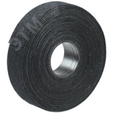 Хомут-липучка ХКл 20мм черный (5м/ролл)