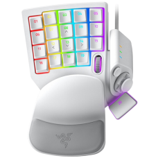 Игровой кейпад Razer Tartarus Pro Mercury/ Razer Tartarus Pro – Analog Optical Gaming Keypad Mercury