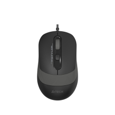 Мышь A4Tech Fstyler FM10 черный/серый оптич. 1600dpi USB 4but (FM10 GREY)