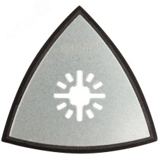 Подошва для МФИ для шлифовальных листов треугольная 80 мм