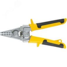 Плоскогубцы для гибки листового металла, прорезиненные ручки, 230 мм