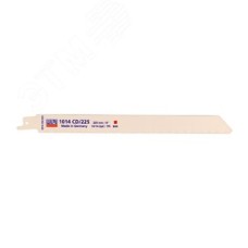 Полотно сабельное 1014 CD/225 Bi-metall х 5 шт/уп для древесины с остатками металла, стали от 2,5 мм
