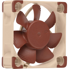 Кулер для корпуса/ Case Cooler Noctua NF-A4x10 24V PWM (40x40x10mm, 4-pin PWM, 19.6dBA, 5000RPM, Beige/Brown)