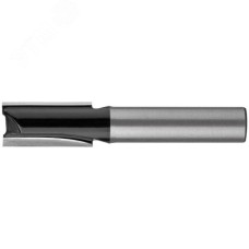 Фреза пазовая прямая с двойным лезвием, DxHxL = 10x20x58 мм