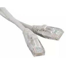 Патч-корд/ Патч-корд GoPower RJ-45 (m)-RJ-45 (m) 20.0м кат.5е ПВХ 26AWG серый в пакете (1/20)