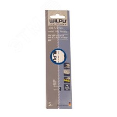 Полотно сабельное 3015/150 Bi-metall х 5 шт/уп для жести, стали толще, чем 1,2мм мелкозубное
