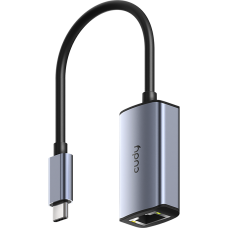 Адаптер/ Aluminum Portable USB-C to Gigabit Ethernet Adapter, Compatible with Laptop, MacBook, Surface, PC with Windows, XP, Mac/Linux and more