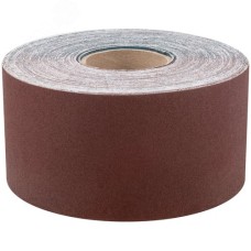 Рулон шлифовальный на тканевой основе, алюминий-оксидный абразивный слой 115 мм х 50 м, P80