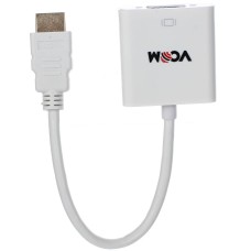 Кабель-переходник/ Кабель-переходник HDMI(M) ---> VGA(F)  VCOM <CG558>