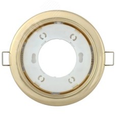 Светильник 4114 встраиваемый декоративный под лампу GX53 золото