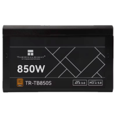 Блок питания 850W/ Power Supply Thermalright, 850W 80+ Bronze (ATX, 3.0, PCIe 5.0, Non-modular, 1x24(20+4)pin 550mm, 1xCPU*2 8(4+4)pin 600+150mm, 1xPCIe*2 8(6+2)pin 500+150mm, 1x12VHPWR PCIe 5.0 12+4pin 600mm, 1xSATA*3+MOLEX4pin*1 400+150+150+150mm, 1xSAT