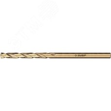 Сверло по металлу, 2.0х49мм, сталь Р6М5К5, класс А, кобальт