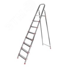 Стремянка металлическая 8 ступенек усиленный