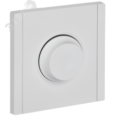 FORTE&PIANO Светорегулятор поворотно-нажимной 600Вт FP254 белый IEK