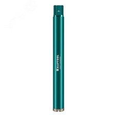 Коронка алмазная по железобетону DIAMOND 52 мм, 450 мм, 1 1/4"", лазерная сварка сегментов