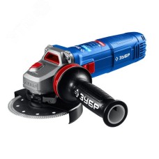 Угловая шлифовальная машина 125 мм, 1100 Вт, регулировка оборотов, фланец, МИГ, Профессионал