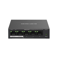 Коммутатор/ 5-Port Gigabit Desktop Switch with  4-Port PoE+ PORT: 4? Gigabit PoE+ Ports, 1? Gigabit Non-PoE Port SPEC: Compatible with 802.3af/at PDs, 65 W PoE Power, Desktop Steel Case, Wall Mounting FEATURE: Extend Mode for 250m PoE Transmitting, Priori