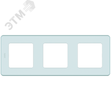 Рамка 3-местная мятный INSPIRIA