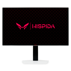 Монитор HISPIDA 27'' 2560x1440, OLED, 178/178, 0.03ms, 250nit, 1.5M:1, 280Hz, 2xDP 1.4/2xHDMI 2.1, noUSB-A, FreeSync, LowBlueLight, LTSP, ExtPWR, VESA 100x100, White, 1y