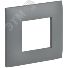 SKANDY Рамка 1-местная SK-F01Gr серый IEK