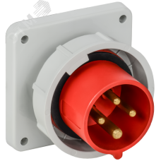 Вилка встраиваемая ССИ-3142 16А-6ч 380В 3P+PE IP67 IEK