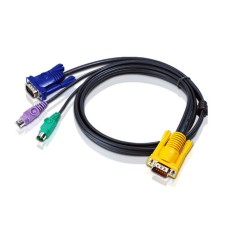 Кабель KVM PS/2 "гидра" 1.8м SP15 M(Y)-- HD15M/MINIDIN6M/ CABLE SP15 M(Y)-- HD15M/MINIDIN6M 1.8m