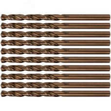 Сверла по металлу HSS с добавкой кобальта 5% Профи 5.5 мм (10 шт)