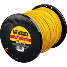 Леска для триммера звезда, 3.0 мм, 240 м