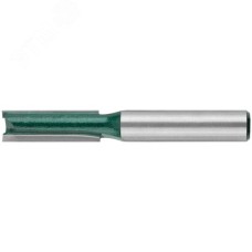 Фреза пазовая прямая с двойным лезвием DxHxL=8х25х60 мм