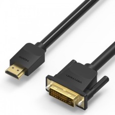 Кабель Vention HDMI 19M/DVI-D Dual link 25M - 3 м.
