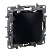 Вывод кабеля с зажимом для кабеля антрацит ETIKA