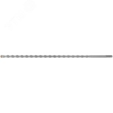 Бур по бетону SDS PLUS, Профи, W-образная вставка, двойная спираль, 12 х 460 мм