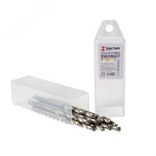 Сверло по металлу, индустриальное, DIN 338, HSS-G, Тип N, 5xD, 4,00 мм, (1 комплект-10 шт)